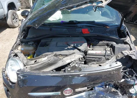 2012 Fiat 500 Sport z USA, uszkodzony, nr VIN 3C3CFFBR2CT386135